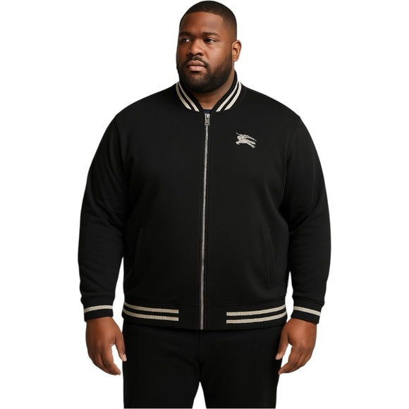 Burberry Other - Vintage Burberry 4XL Bar City Bomber Jacket Made in Italy Rare Menswear